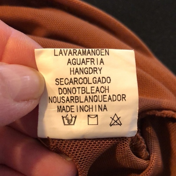 Talent Sexy Sheer Netting Long Sleeve Deep V Neck Empire Styling Camisole Top - Picture 13 of 13